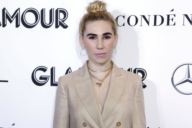 Zosia Mamet arrives on the red carpet for the 2018 Glamour Women of the Year Awards at Spring Street Studios in New York City. File Photo by Jason Szenes/UPI