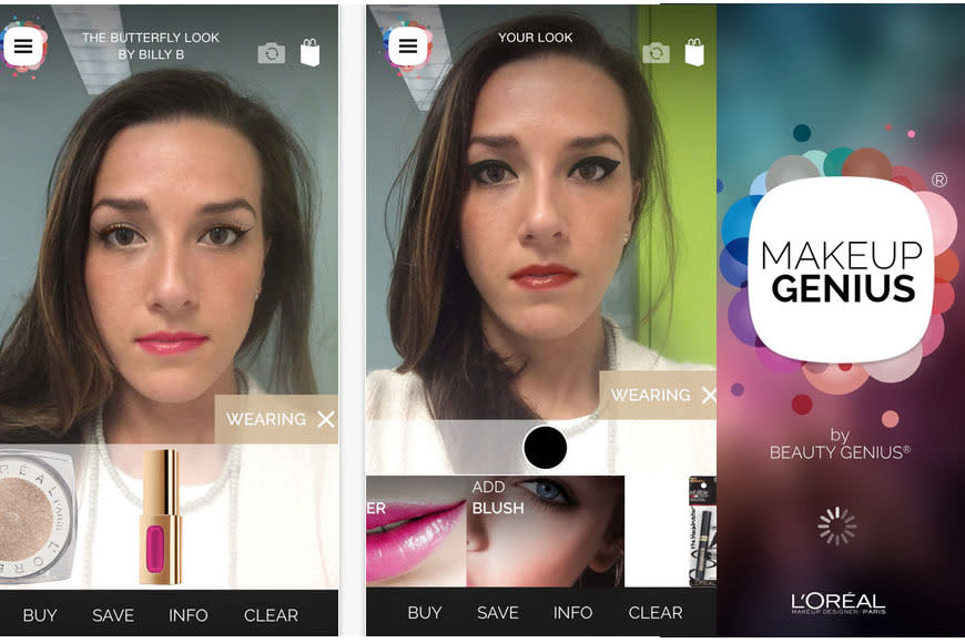 L'Oreal Makeup Genius App