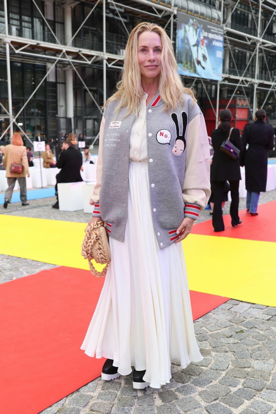 Laurene Powell Jobs attends Paris Fashion Week in 2022.