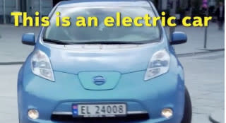 Frame from lobbying video, 'Dirty Secrets of Electric Cars,' issued by Fueling U.S. Forward