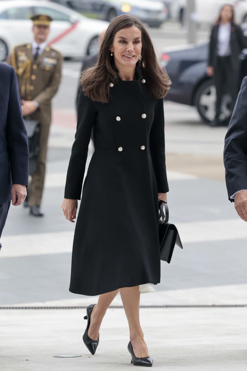 Reina Letizia look bicolor