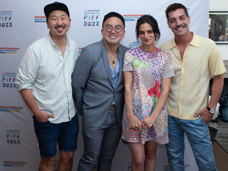 Andrew Ahn, Bowen Yang, Jenny Slate and Matt Rogers - Credit: Courtesy of Provincetown International Film Festival