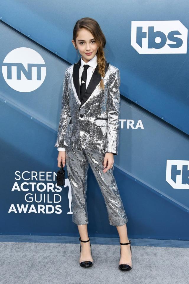 Millie Bobby Brown in Louis Vuitton, Screen Actors Guild Awards, 19/01/20