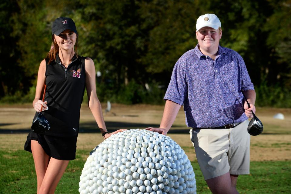 Niceville's Gracie Grant and Braydon Moye are the Daily News Golfers of the Year for 2022.