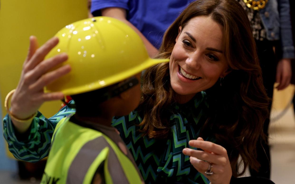 The Duchess of Cambridge visits Thinktank - REUTERS