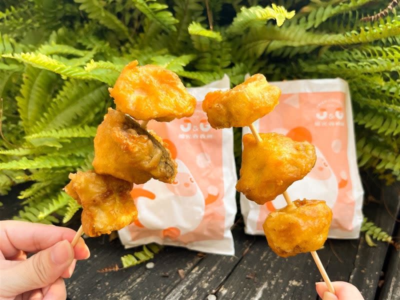 10月8日至10月10日繼光香香雞J&G Fried Chicken「蒜脆杏鮑菇買一送一」。（圖／繼光香香雞提供）