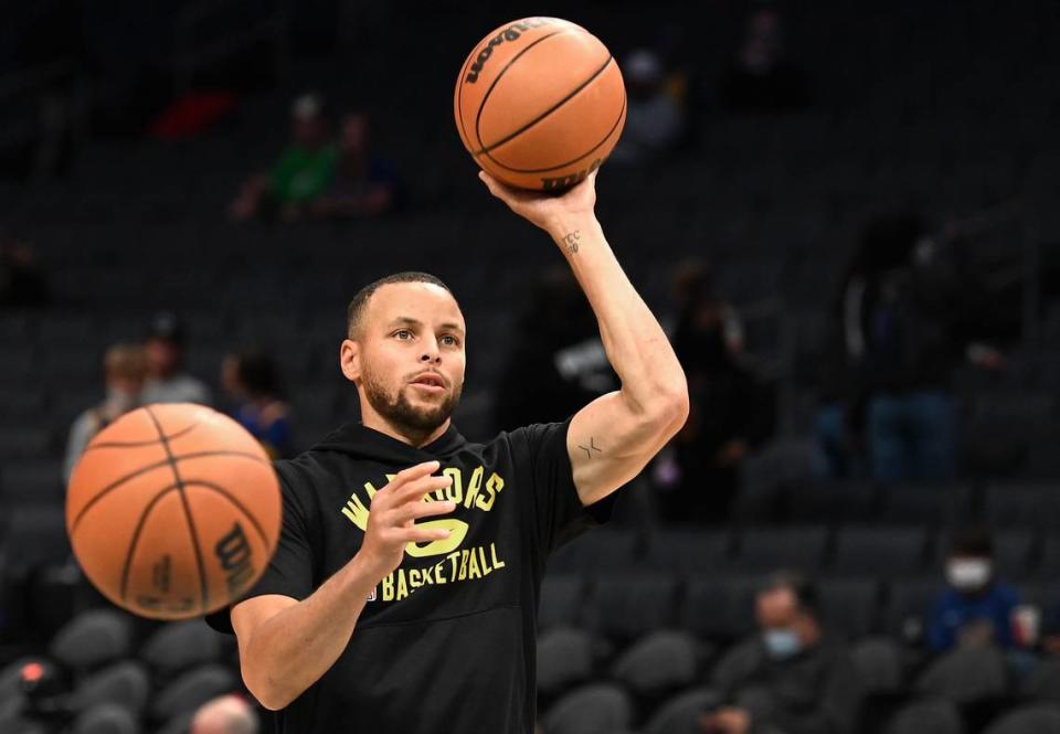 Stephen Curry has won four NBA titles with the Golden State Warriors, although not much time is spent on those championships in “Underrated.”