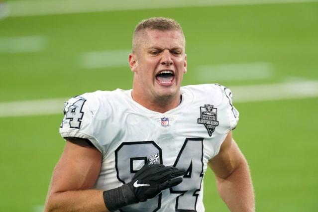 carl nassib rainbow jersey