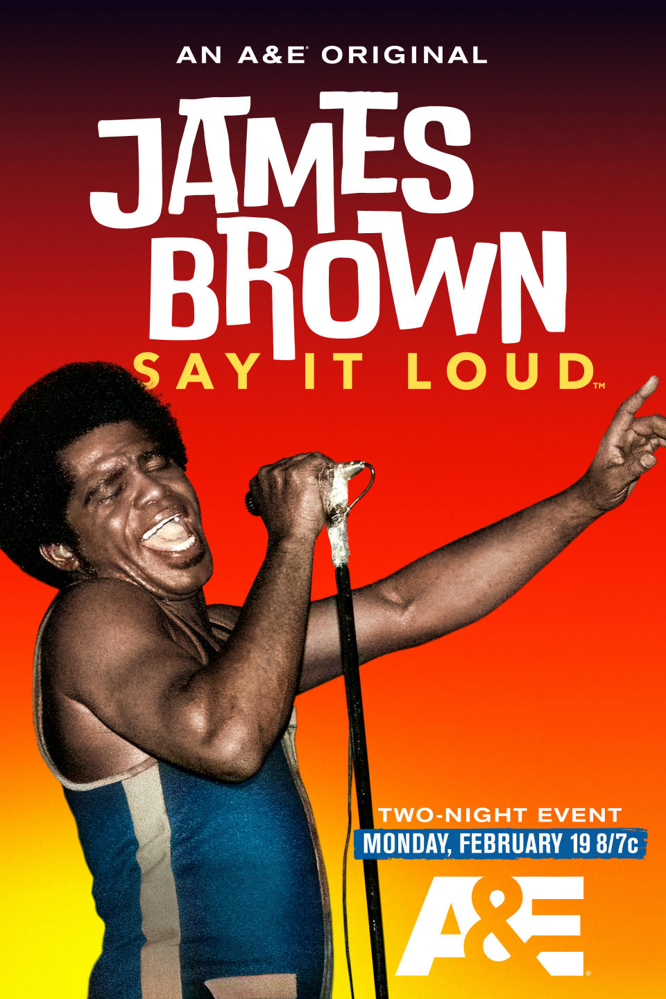 Promo for James Brown: Say It Loud.