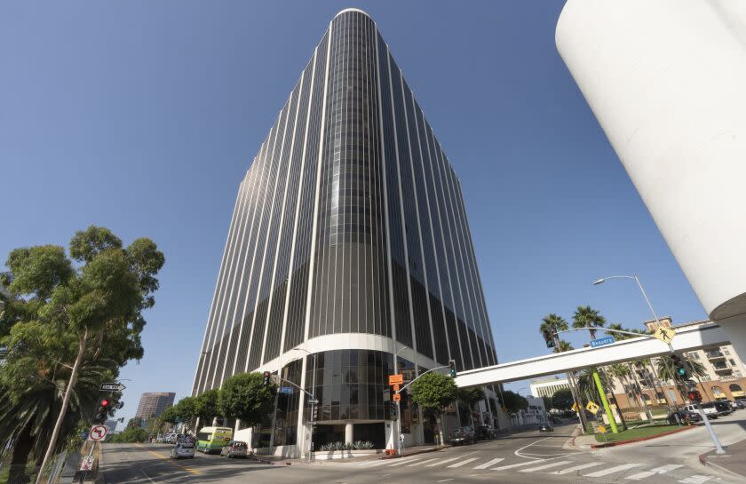 The Los Angeles Unified School District, LAUSD headquarters building