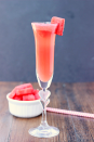 <p>Swap champagne for sparkling cider and you're good to go.</p><p>Get the recipe from <a href="http://whatscookinglove.com/2015/04/watermelon-bellini/#_a5y_p=3691427" rel="nofollow noopener" target="_blank" data-ylk="slk:What's Cooking, Love;elm:context_link;itc:0;sec:content-canvas" class="link ">What's Cooking, Love</a>?</p>