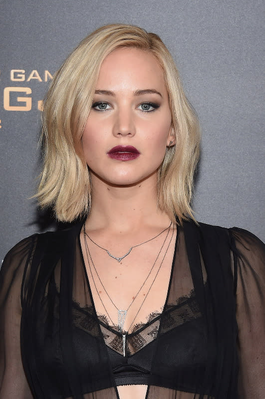 Jennifer Lawrence at the New York Premiere of The Hunger Games: Mockingjay Part 2, November 18