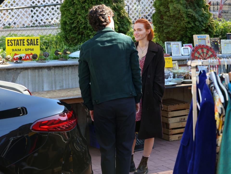 penn badgeley, madeline brewer, filming for you season 5