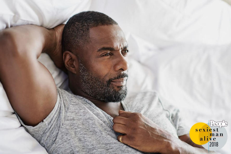 Idris Elba is People’s Sexiest Man Alive 2018. (Photo: David Burton)
