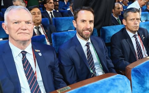 gareth southgate happy - Credit: FIFA