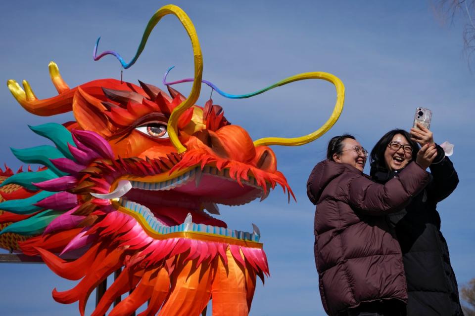 The year of the dragon (Copyright 2024 The Associated Press. All rights reserved)