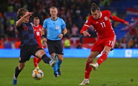 They faced off against each other during the Euro 2020 between Croatia and Wales - Credit: AFP