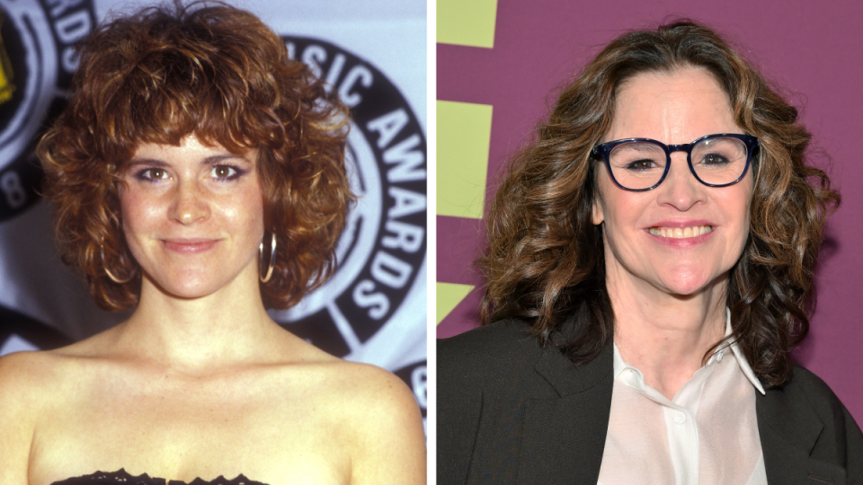 Ally Sheedy Left: 1987; Right: 2023