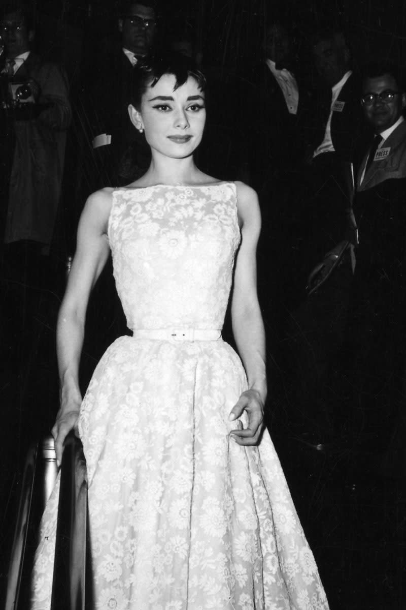 Audrey Hepburn, in 1954