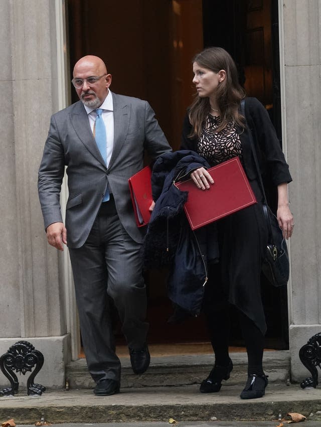 Nadhim Zahawi and Michelle Donelan