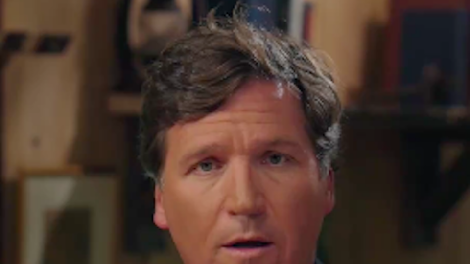 Tucker Carlson’s ungovernable hair