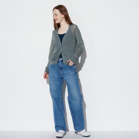 UNIQLO Women's Wide Straight Jeans