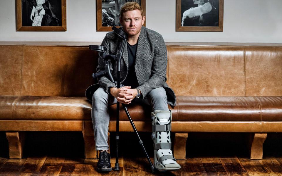 Jonny Bairstow's freak injury has ruled him out of the World Twenty20 and the rest of the international year - Paul Cooper for The Telegraph