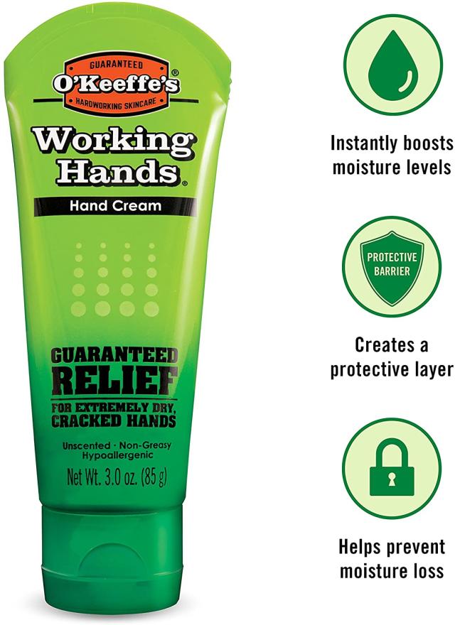 Best hand cream for dry skin: O'Keeffe's Working Hands