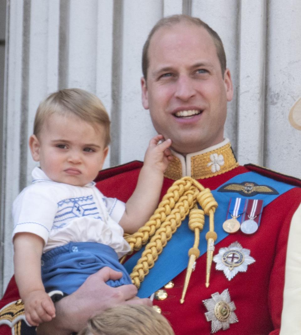 The Cutest Photos Of Prince George Princess Charlotte And Prince Louis At Trooping The Colour 