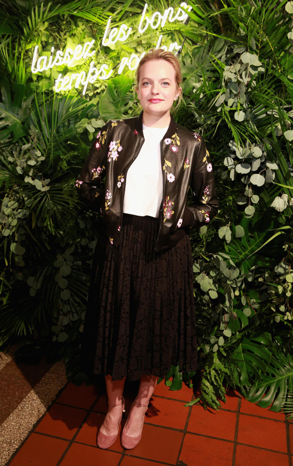 Elizabeth Moss at Kate Spade