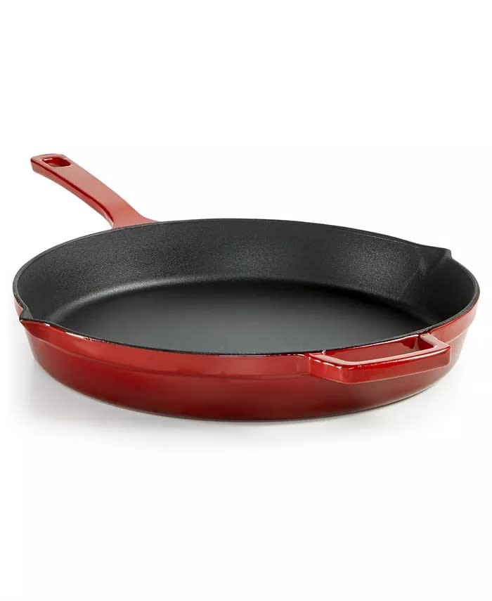 Martha Stewart Collection cast iron fry pan