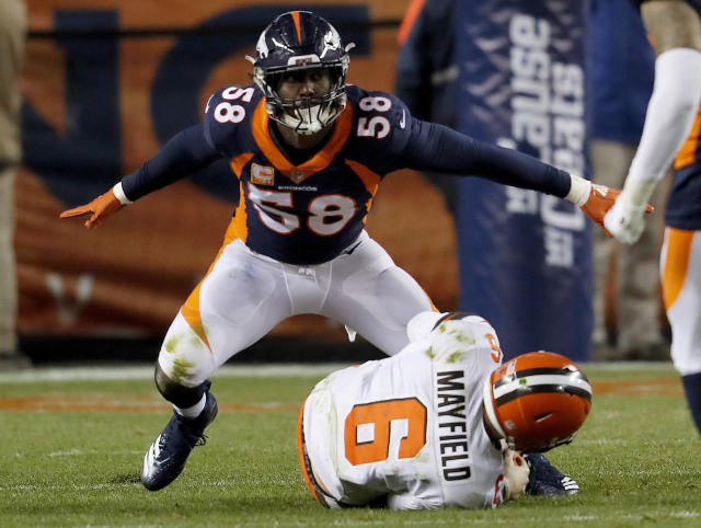 Von Miller, Broncos LB, had top-selling jersey among NFL defenders last year