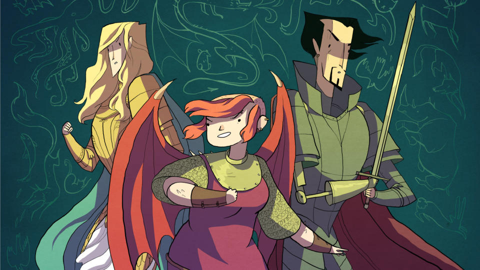 Nimona is soon to be every child’s hero. Copyright: [Noelle Stevenson / HarperCollins]