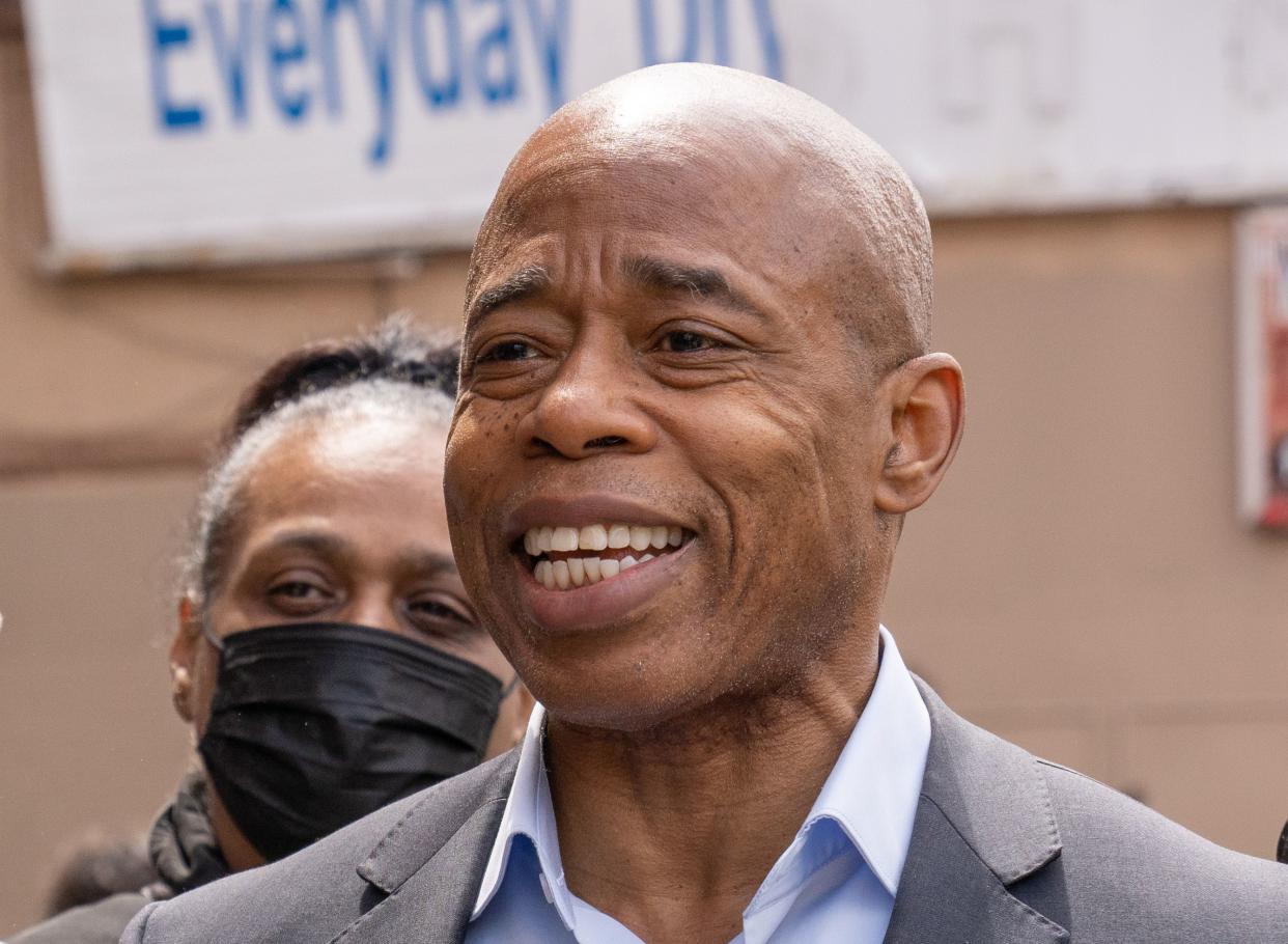 New York City mayoral candidate Eric Adams