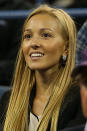 The childhood sweetheart of Novak Djokovic is always in the crowd supporting her husband.
