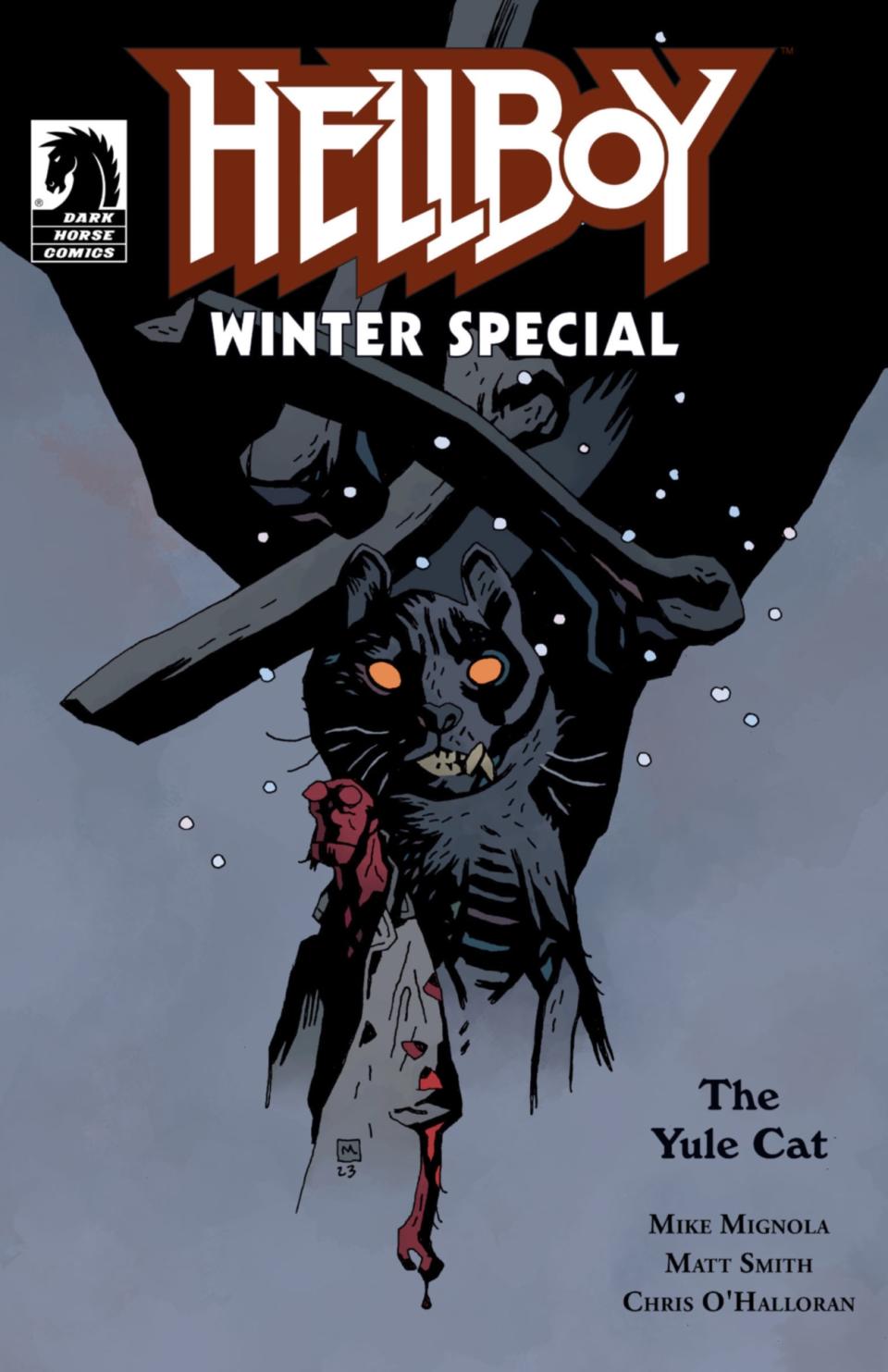 Hellboy Winter Special: The Yule Cat cover art