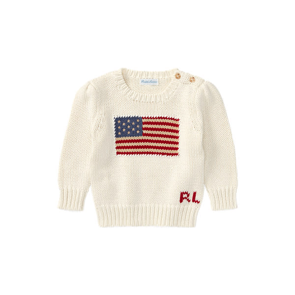 <p><a href="https://go.redirectingat.com?id=74968X1596630&url=https%3A%2F%2Fwww.ralphlauren.com%2Fbaby-girl-clothing-sweaters%2Fflag-cotton-sweater%2F402442.html&sref=https%3A%2F%2Fwww.townandcountrymag.com%2Fstyle%2Fhome-decor%2Fg45376184%2Fbest-baby-shower-gifts%2F" rel="nofollow noopener" target="_blank" data-ylk="slk:Shop Now;elm:context_link;itc:0;sec:content-canvas" class="link ">Shop Now</a></p><p>Flag Cotton Sweater</p><p>ralphlauren.com</p><p>$85.00</p>