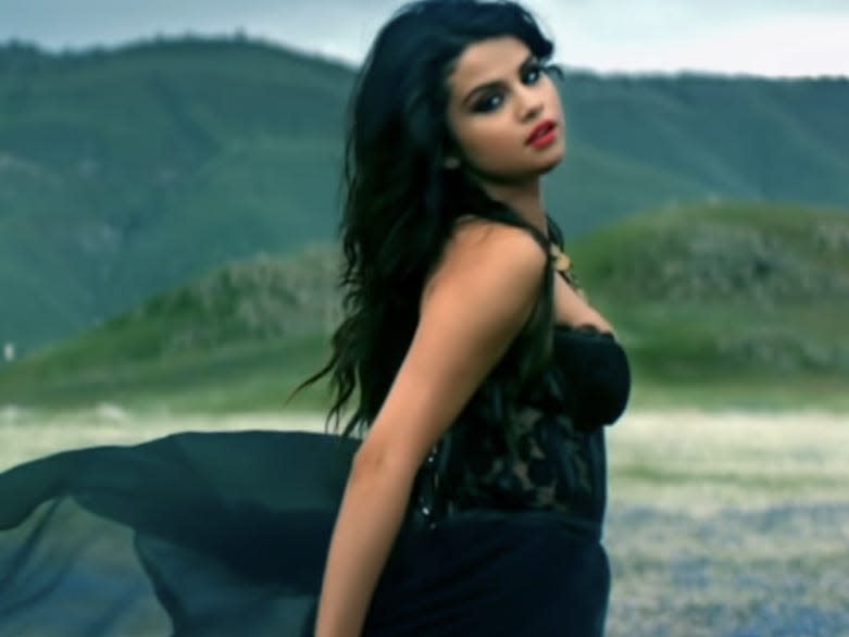 Selena Gomez in "Come & Get It" music video.