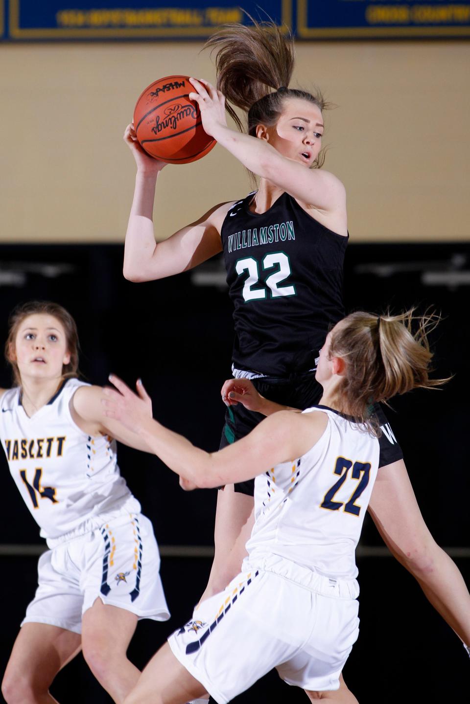 Kenzie Lewis was a basketball star at Williamston, before playing two seasons at Bowling Green.