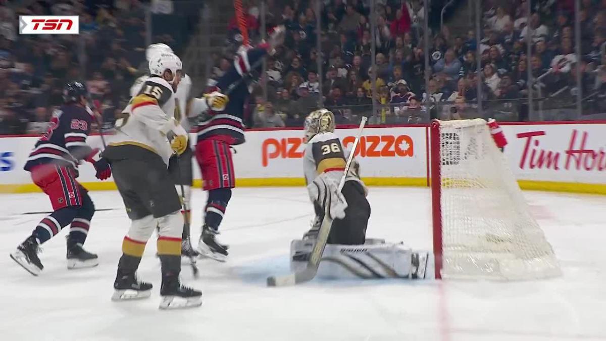 Sean Monahan with a Goal vs. Vegas Golden Knights