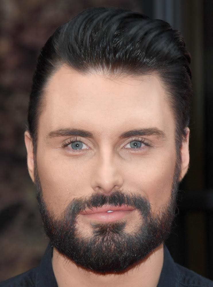 Head shot of TV star Rylan Clark-Neal