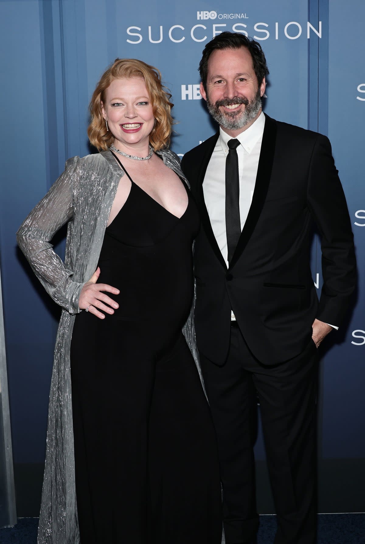 Sarah Snook and Dave Lawson attend the HBO's 