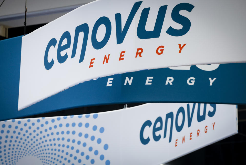 Cenovus Energy aims to cut its net debt position to less than $4 billion in 2023. (THE CANADIAN PRESS/Jeff McIntosh)