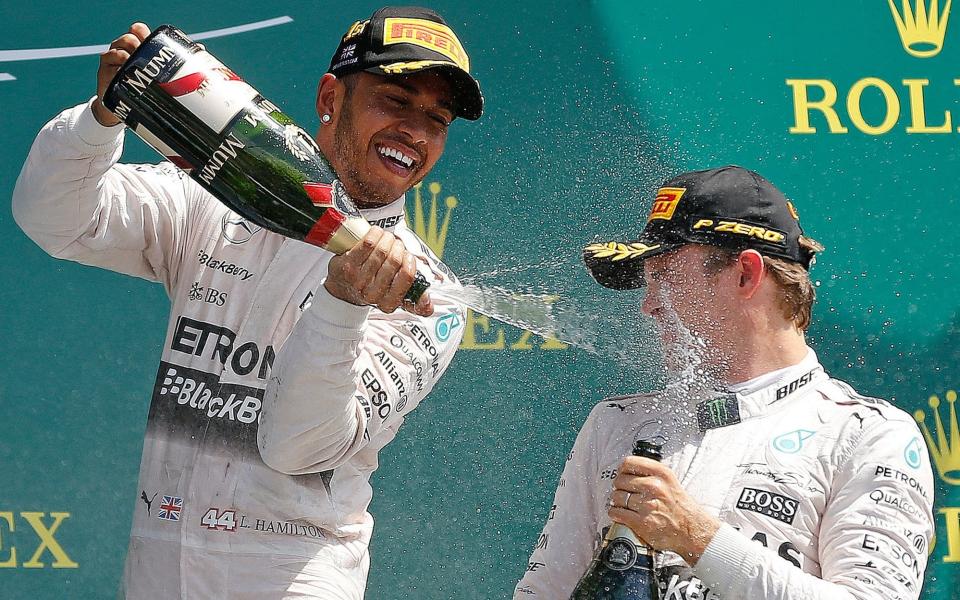 Nico Rosberg says Lewis Hamilton 'walked all over' him - until he learned to stand his ground