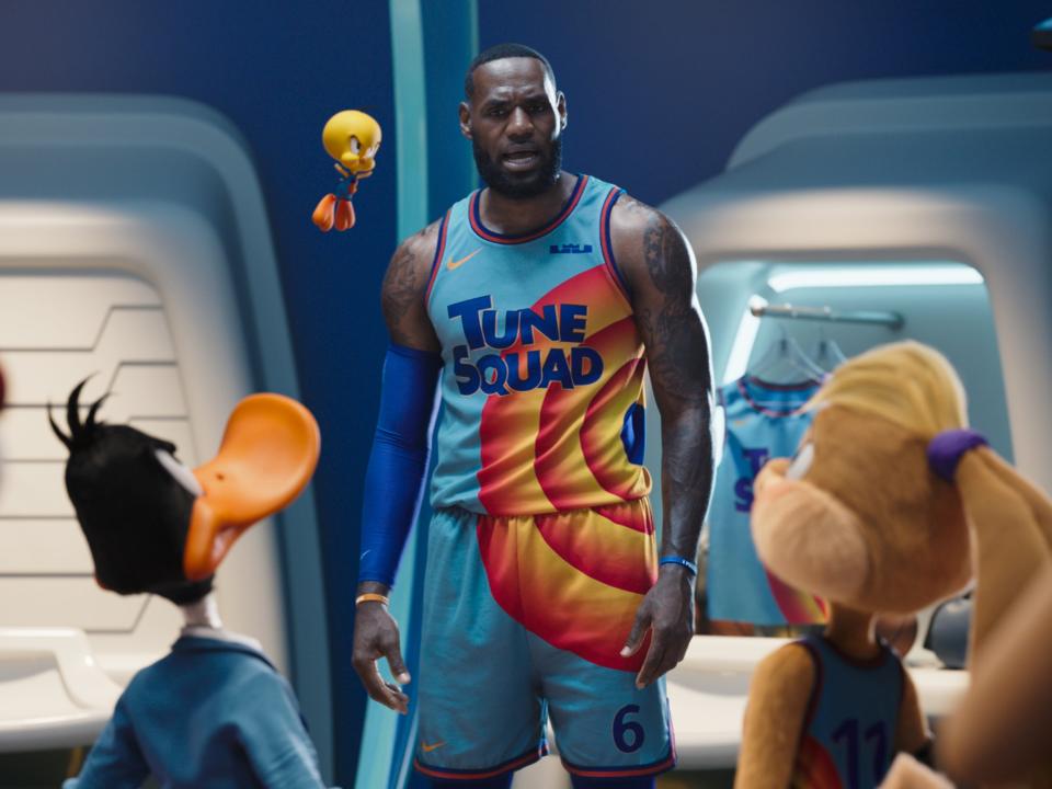 LeBron James in Space Jam