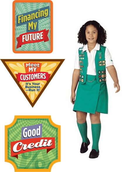 girl scout badges