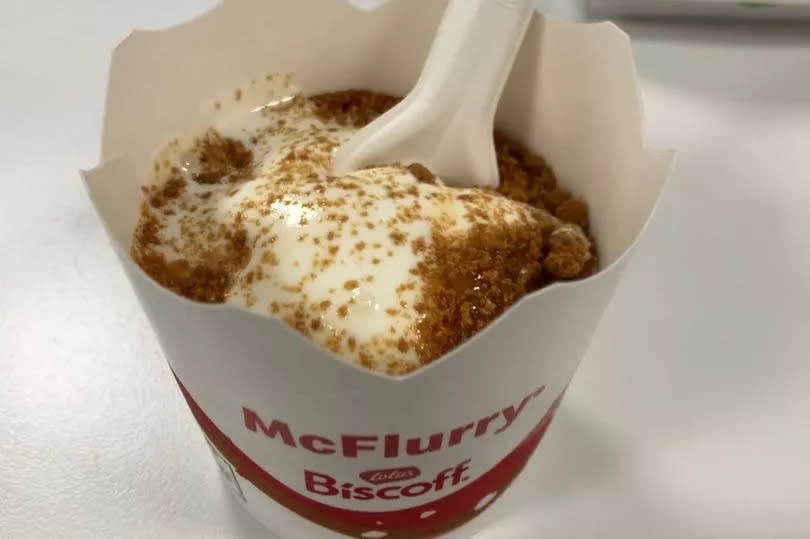 The Biscoff McFlurry