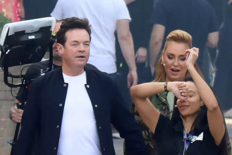 Josie Gibson and Stephen Mulhern were spotted holding hands