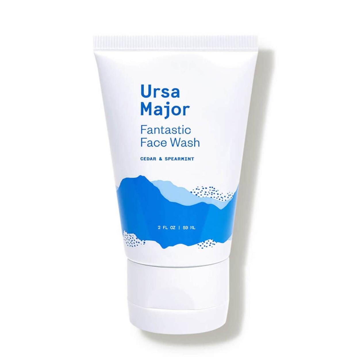 <p><a href="https://go.redirectingat.com?id=74968X1596630&url=https%3A%2F%2Fwww.dermstore.com%2Fursa-major-fantastic-face-wash-2-fl.-oz.%2F12901033.html&sref=https%3A%2F%2F" rel="nofollow noopener" target="_blank" data-ylk="slk:Shop Now;elm:context_link;itc:0;sec:content-canvas" class="link rapid-noclick-resp">Shop Now</a></p><p>Fantastic Face Wash</p><p>dermstore.com</p><p>$10.50</p>