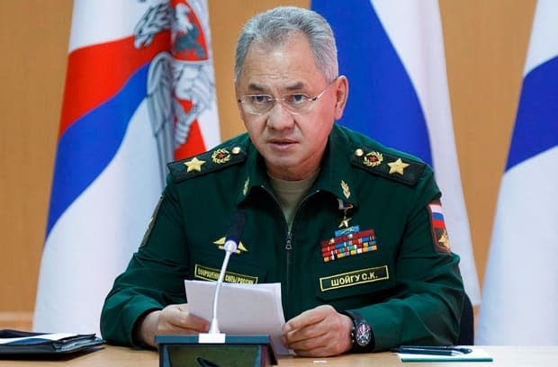 Russian Defence Minister Sergei Shoigu said the massive military build-up in western Russia is part of drills intended to check the armed forces' readiness amid the threats posed by NATO. 